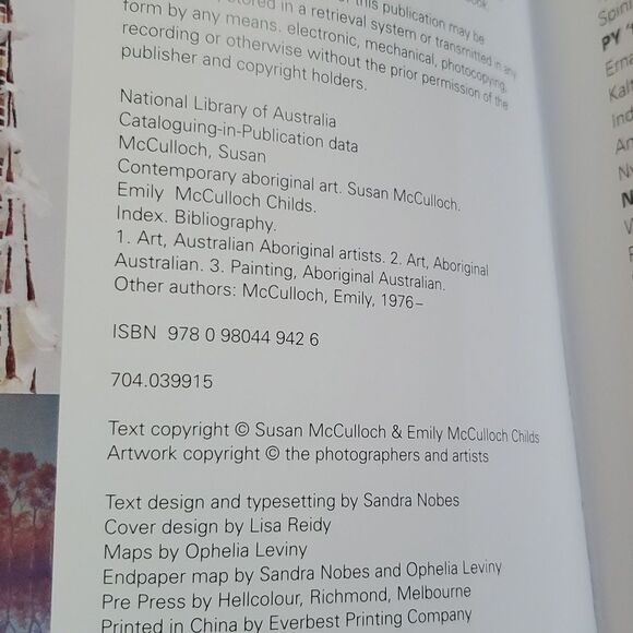 McCulloch's Contemporary Aboriginal Art: The Complete Guide 2009 Paperback - Picture 13 of 16